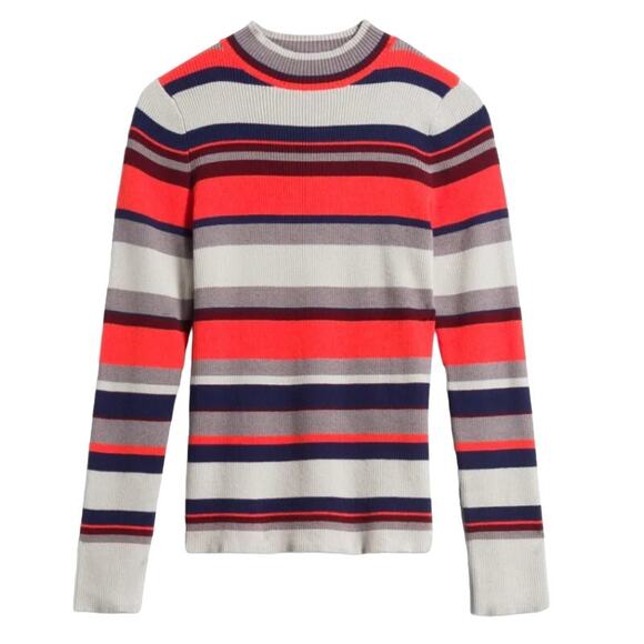 Laju SMALL Ameliya Multi Colored Stripe Fitted Pullover - Stitch Fix Stretchy - Picture 8 of 8